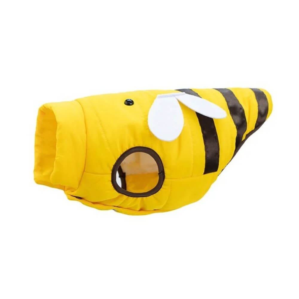 Warm Winter Dog Coat Cute Bee Jacket for All Dog Sizes