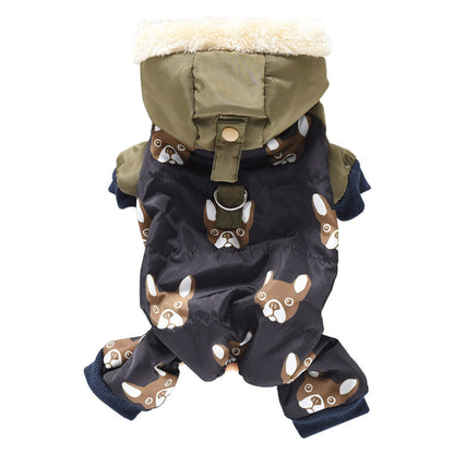 Dogs four-legged clothes